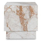 Layla Side Table Breccia Marble