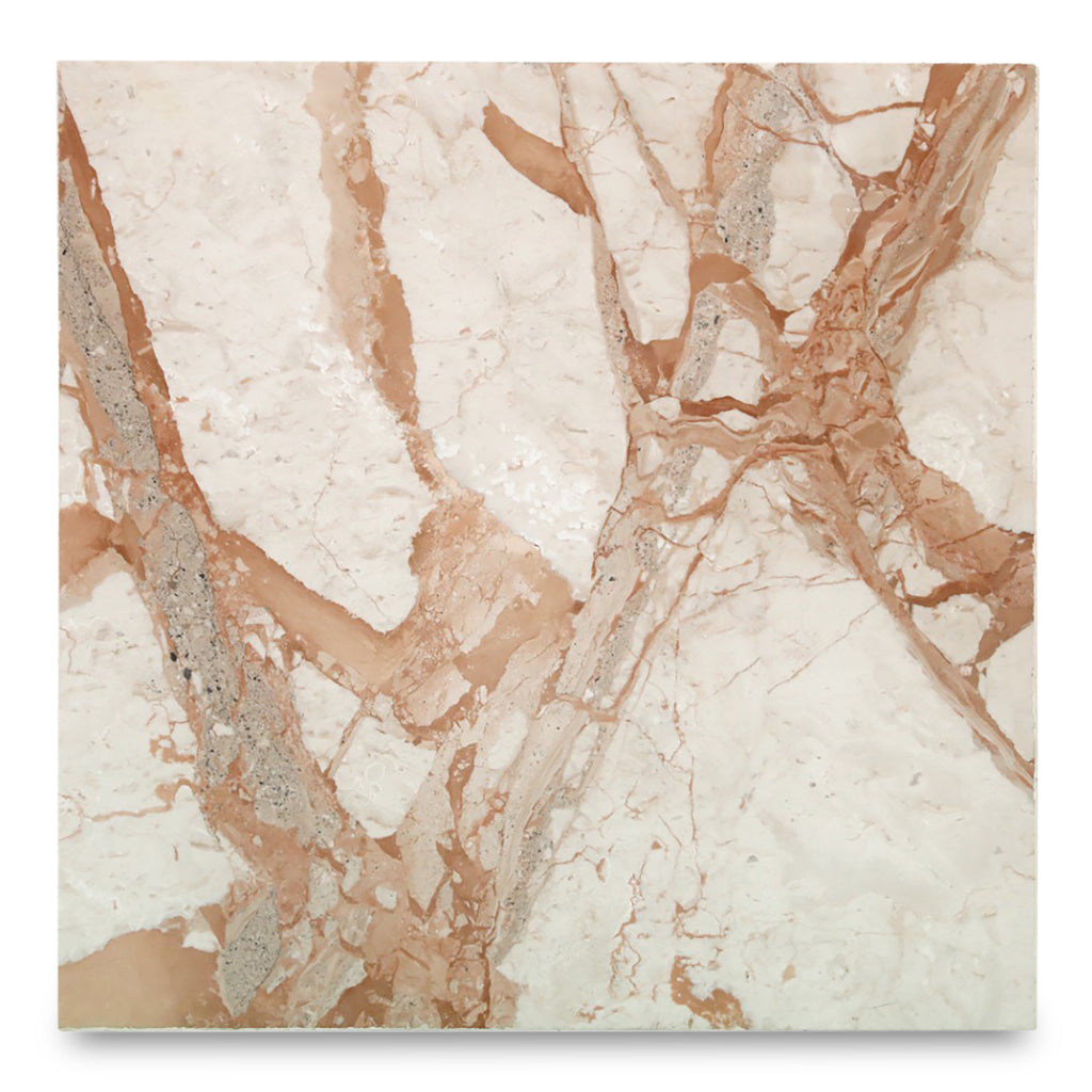 Layla Side Table Breccia Marble