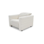Juno Power Recliner Chair Off White
