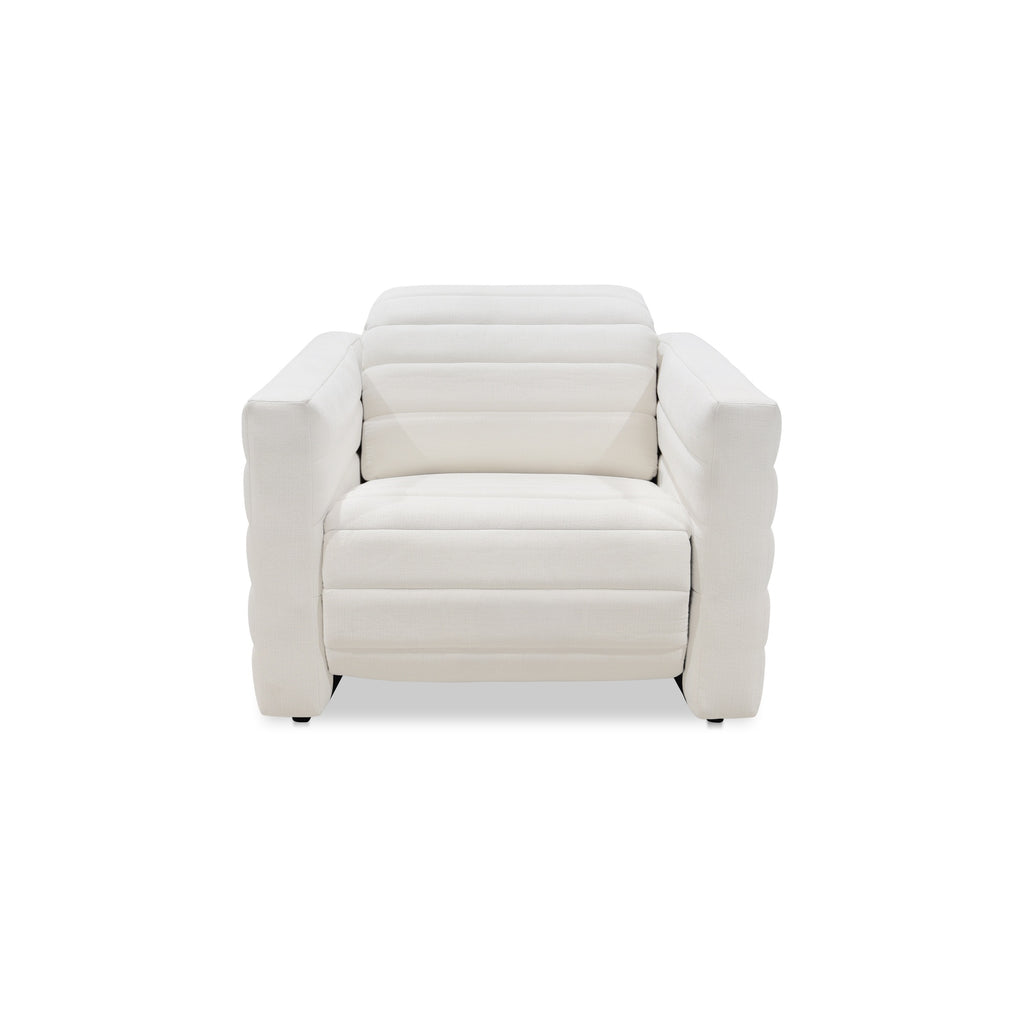 Juno Power Recliner Chair Off White