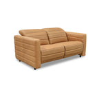 Juno Power Recliner Sofa Tan Leather
