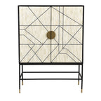 Shaws Cabinet Cream and Black