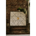 Shaws Cabinet Cream and Black