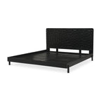 Misaki Queen Bed Black