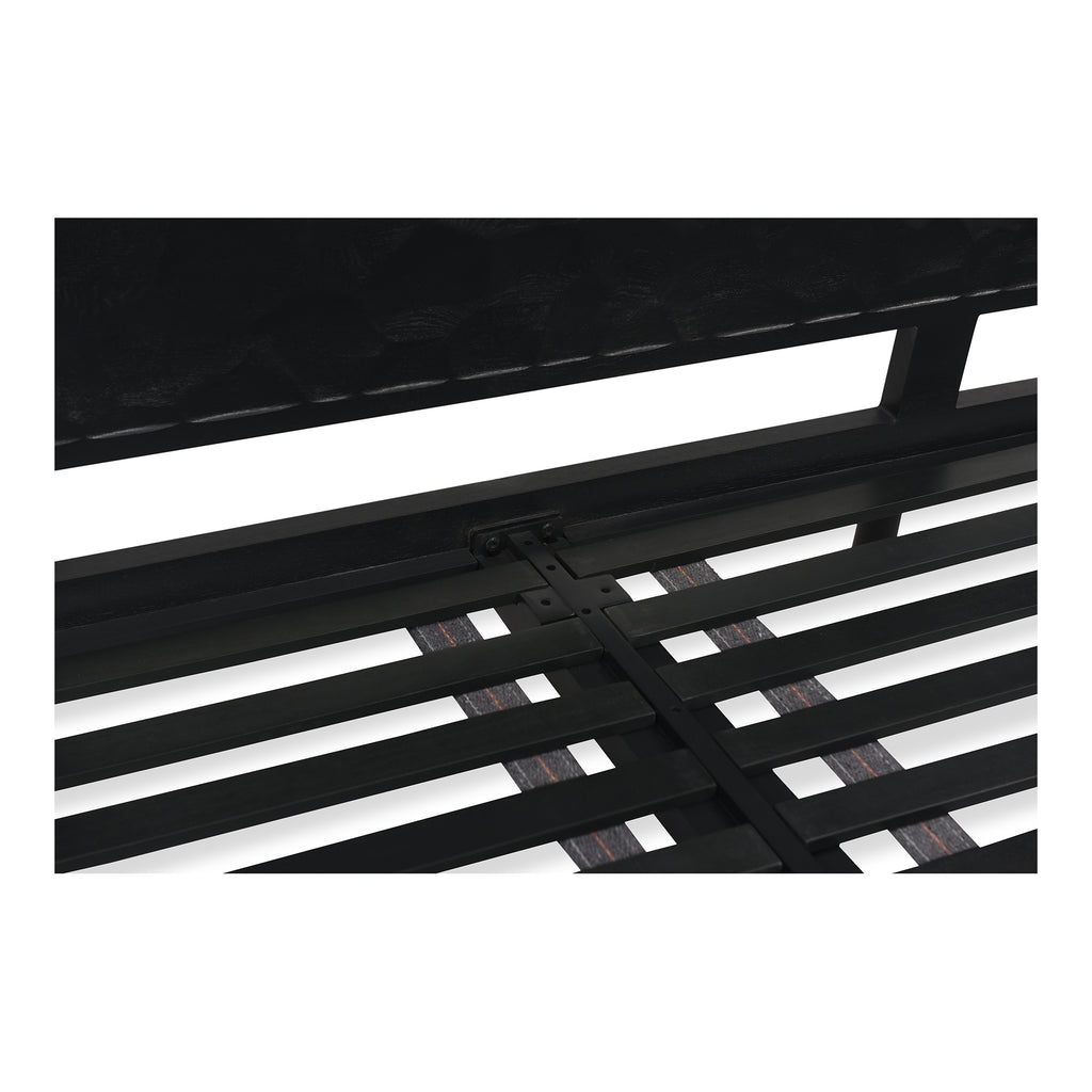 Misaki Queen Bed Black