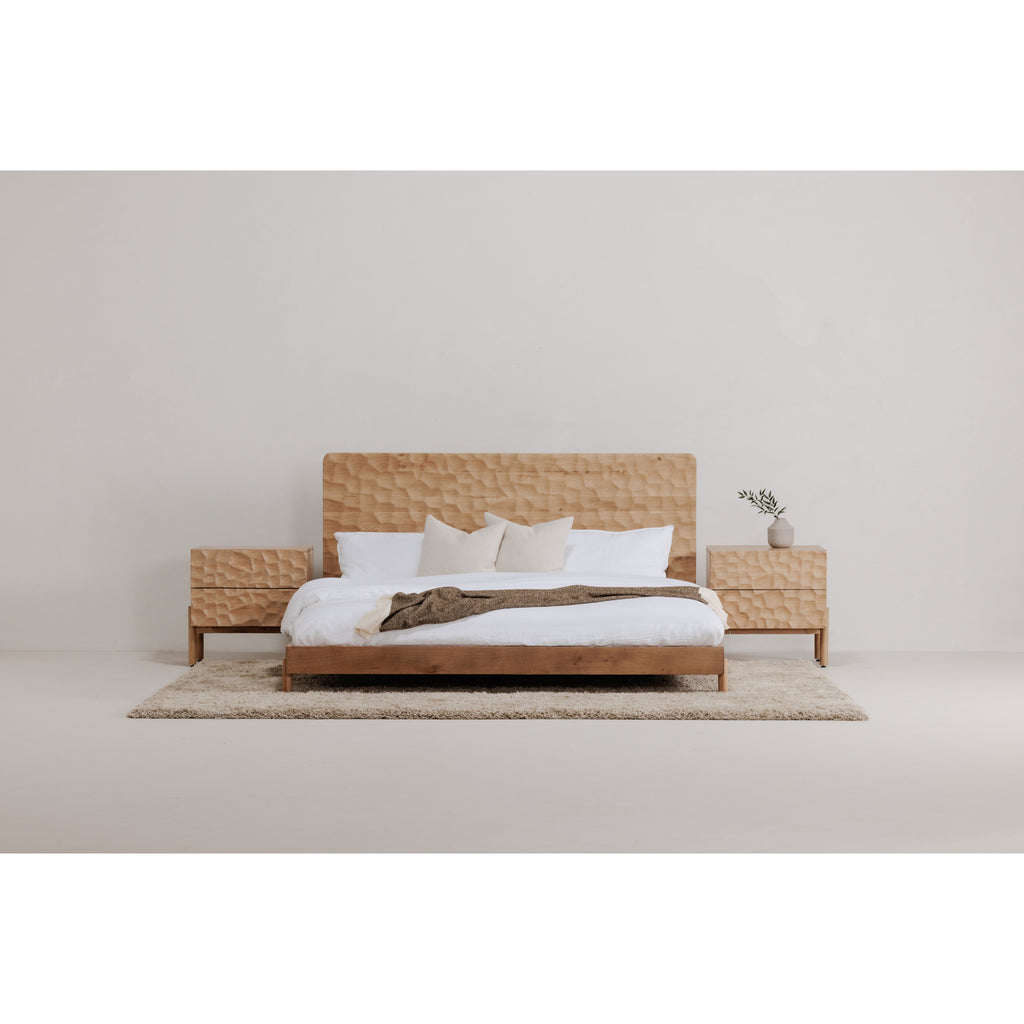 Misaki Queen Bed Natural