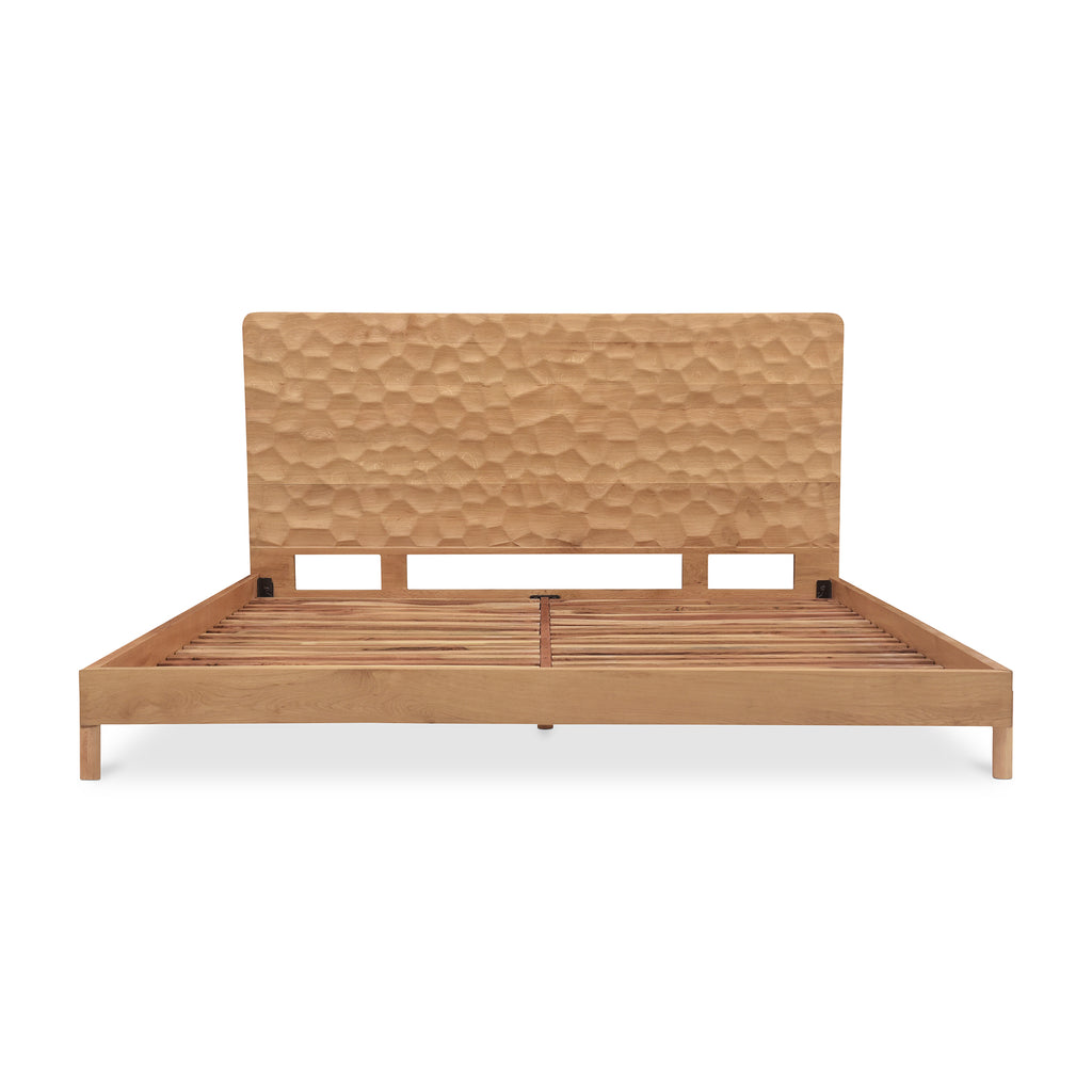 Misaki Queen Bed Natural