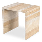 Rosa Accent Table Mixed Marble