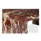 Rosa Coffee Table Rosso Levanto Marble