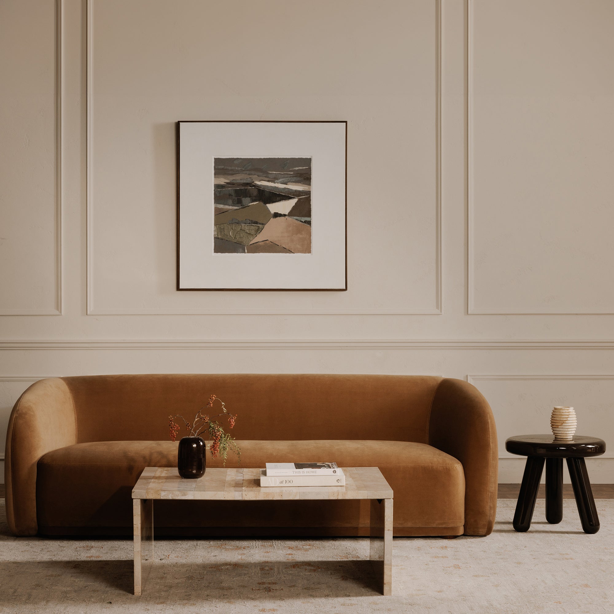 Rosa Coffee Table Mixed Marble