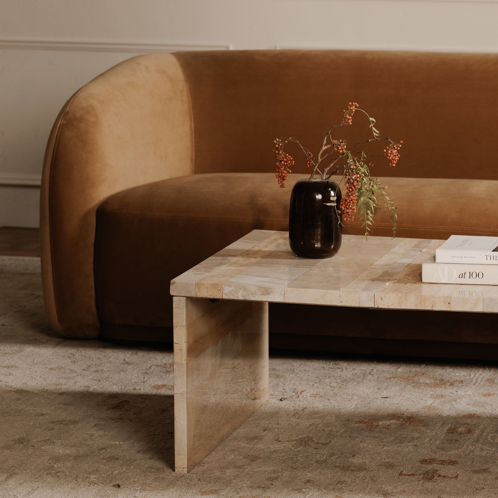 Rosa Coffee Table Mixed Marble