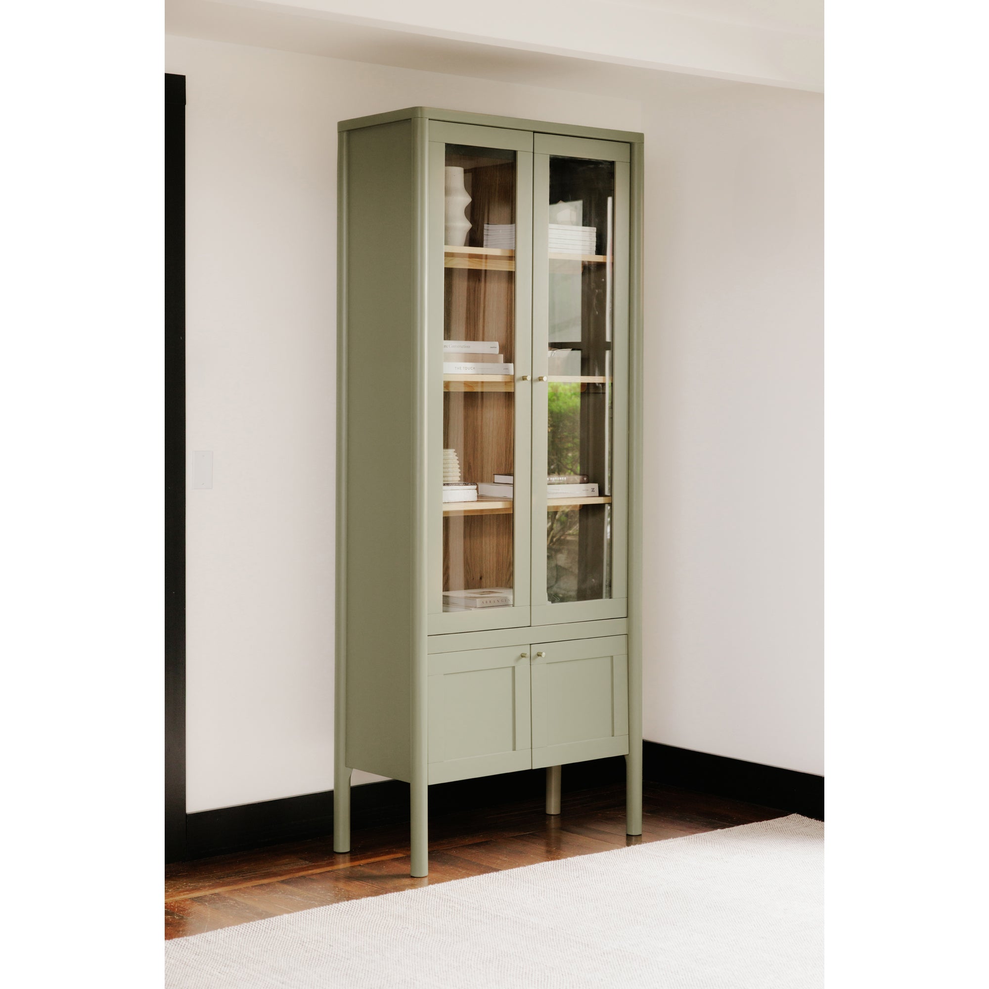 Hannah Tall Cabinet Green