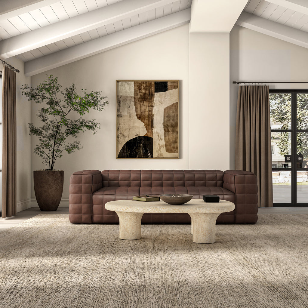 Callan Sofa Dark Brown