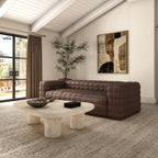 Callan Sofa Dark Brown