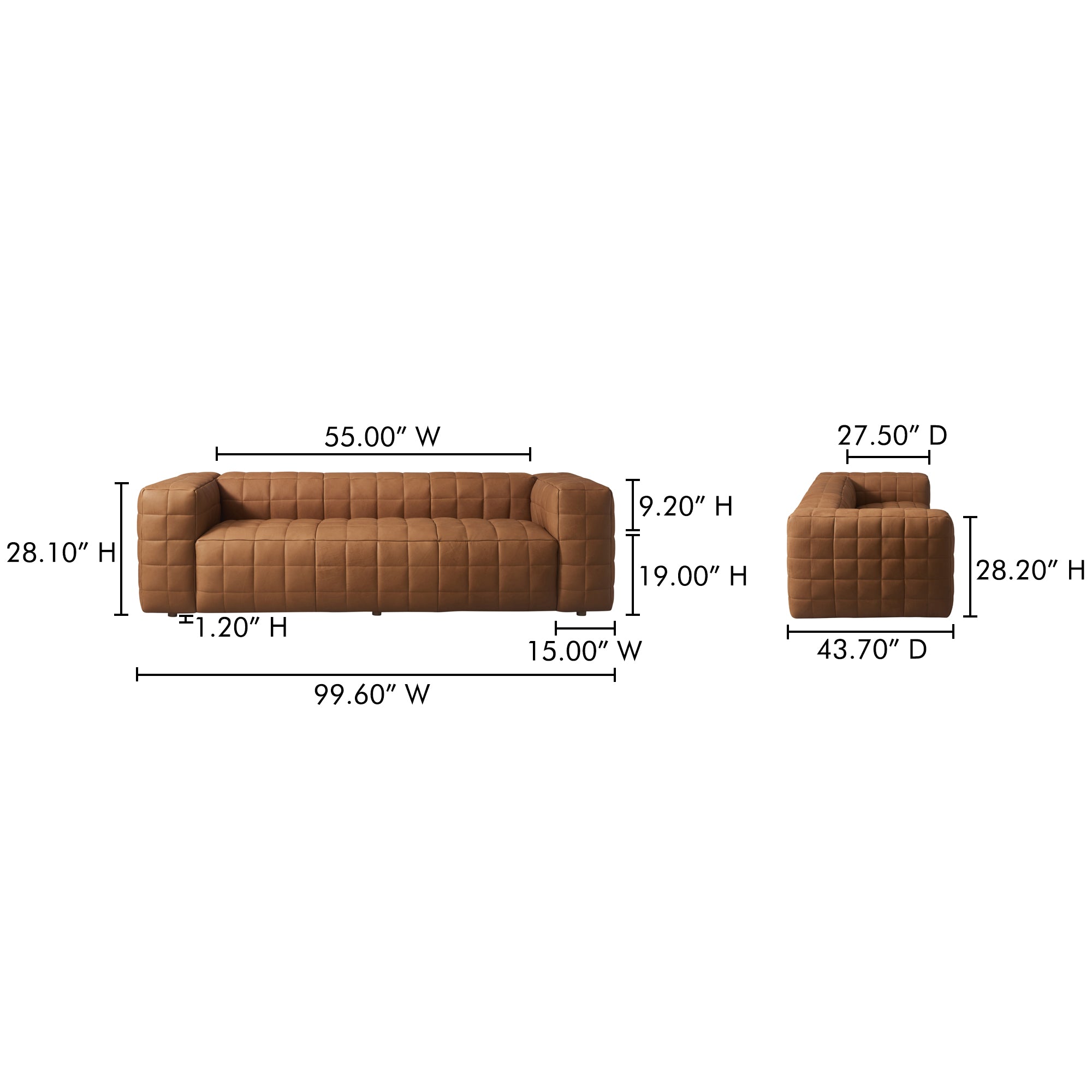 Callan Sofa Tan