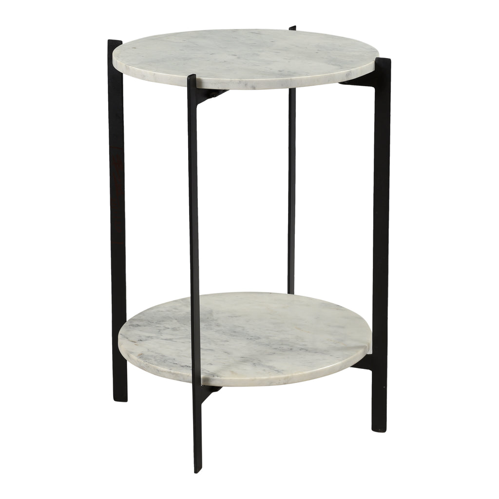 Melanie Accent Table White