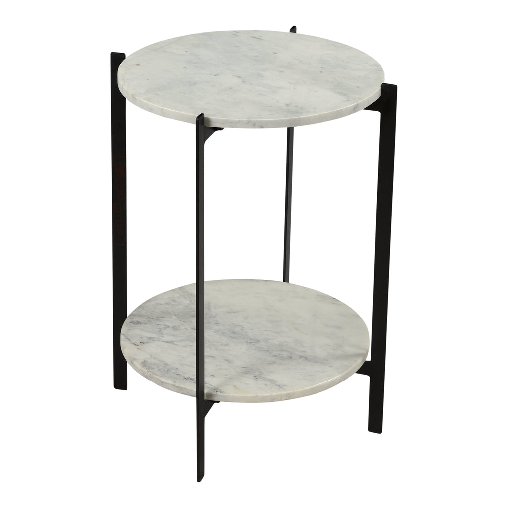 Melanie Accent Table White