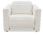 Juno Power Recliner Chair Off White