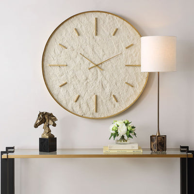 Stone Serenity Wall Clock