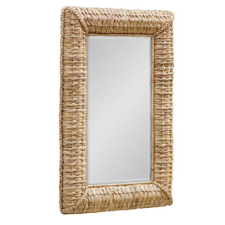 Twisted Seagrass Mirror
