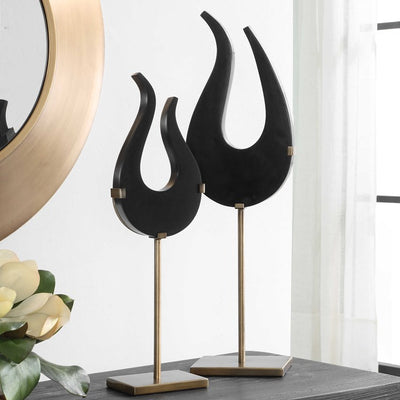 BLACK FLAME, SCULPTURES, S/2