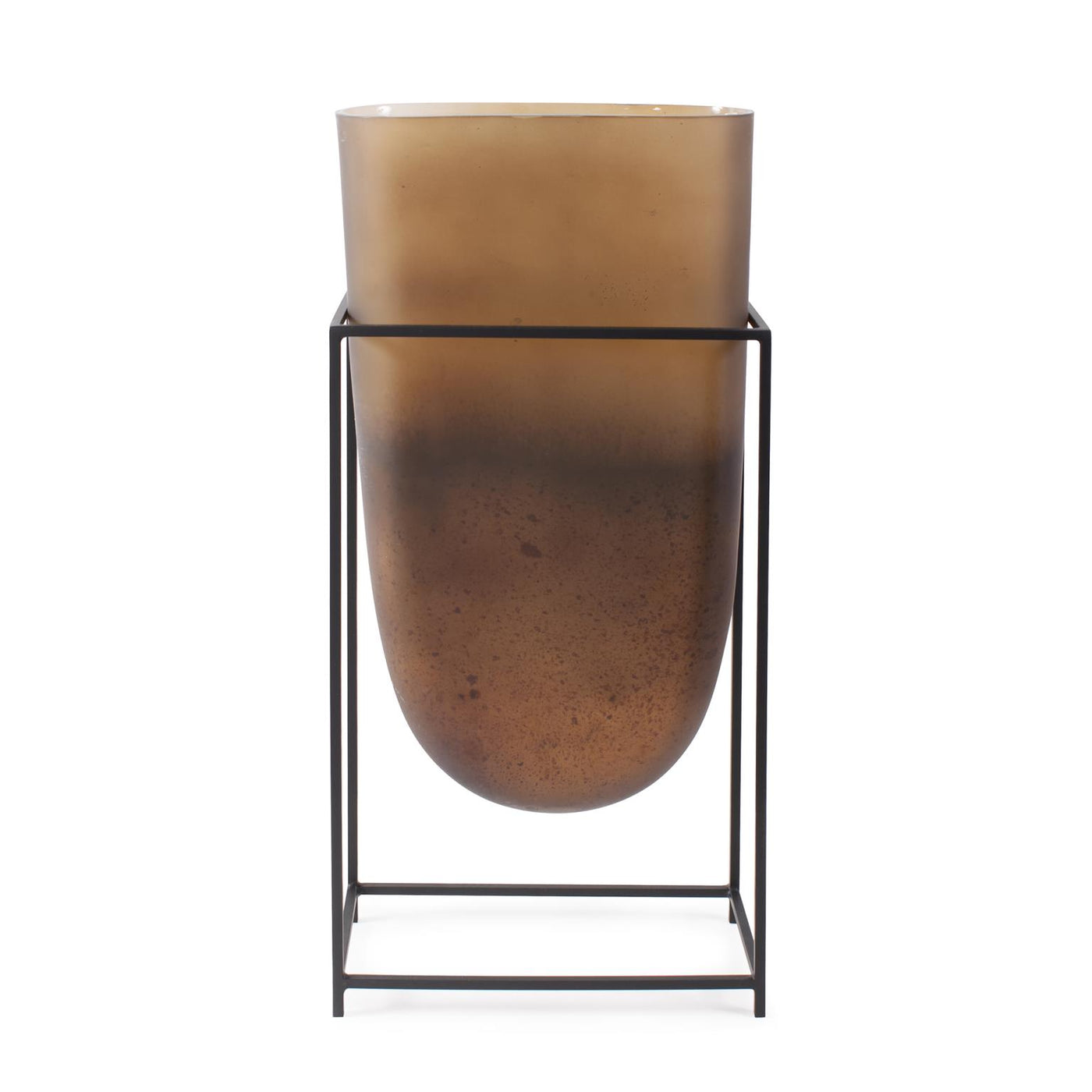 Euler Bronze Glass Vases