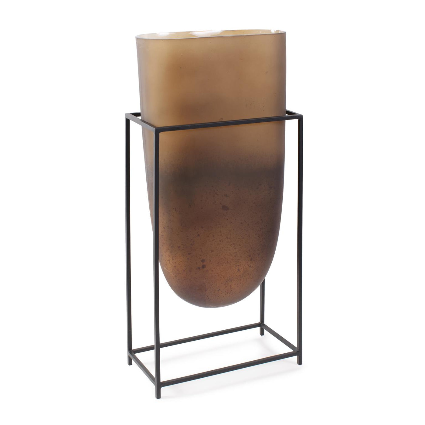 Euler Bronze Glass Vases