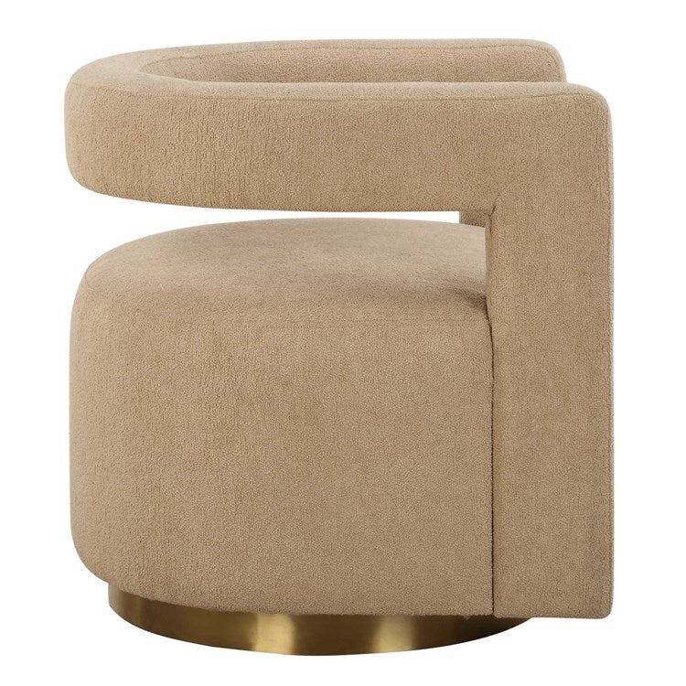 GROUNDED SWIVEL CHAIR