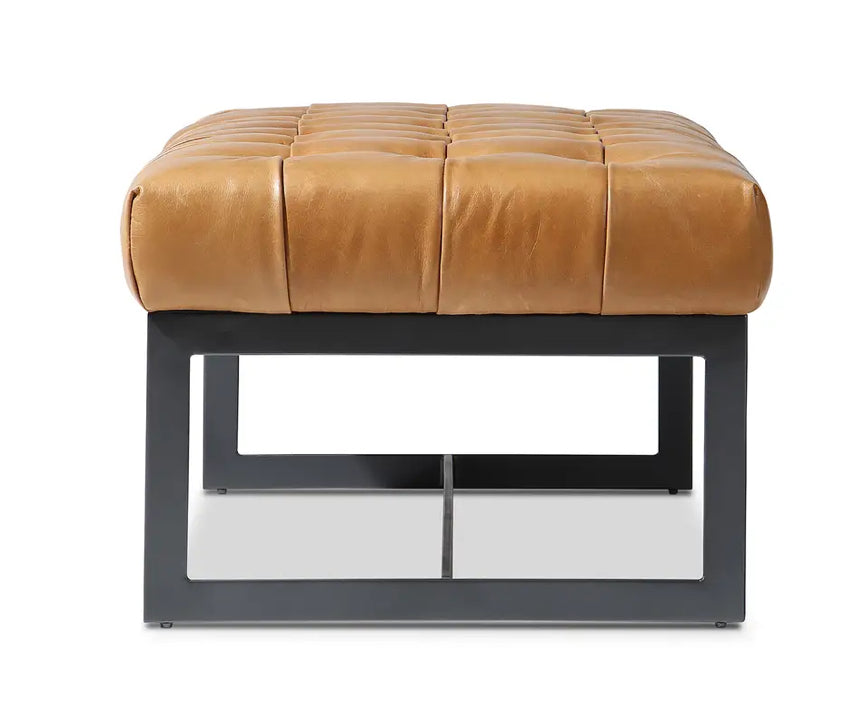 Wyatt Leather Bench