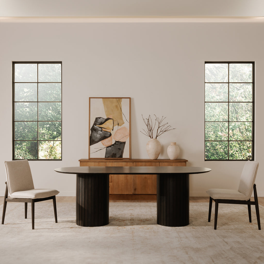 Povera Dining Table Black
