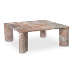 Segment Coffee Table Orange Levante Marble
