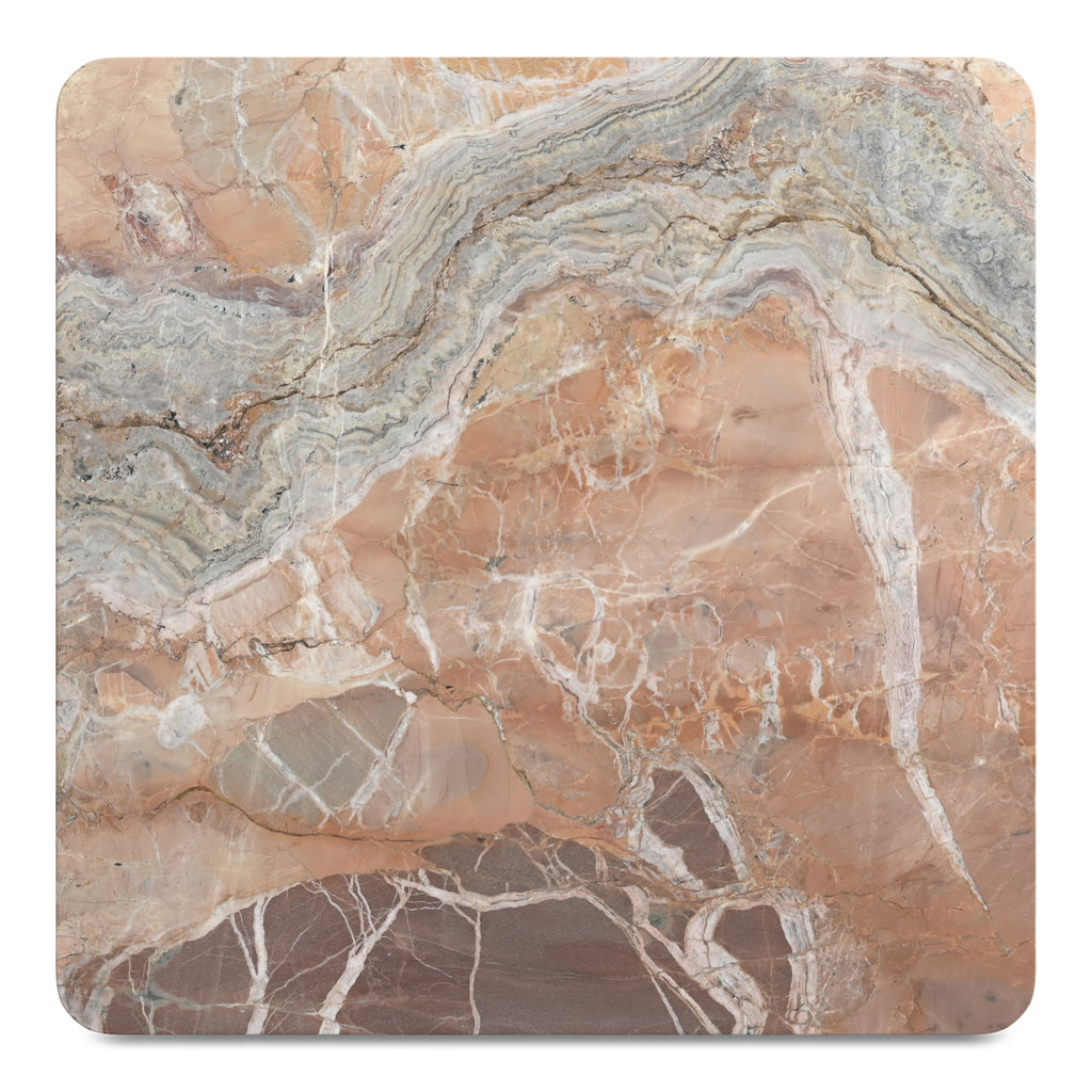 Segment Coffee Table Orange Levante Marble