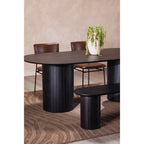 Povera Dining Bench Black