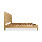 Povera Queen Bed Natural Oak