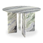 Celia Round Dining Table Green Onyx Marble