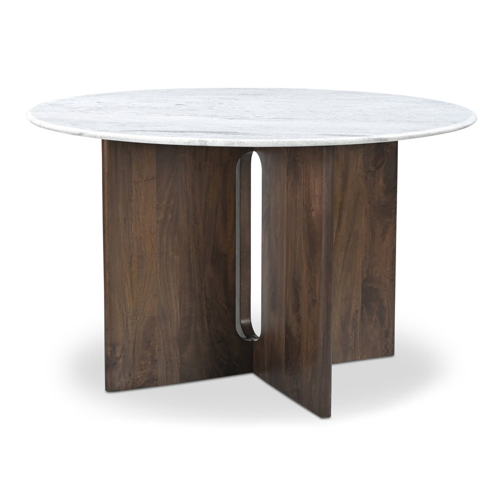 Stanley Dining Table White Marble