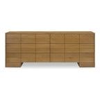 Gia 6 Drawer Dresser Brown