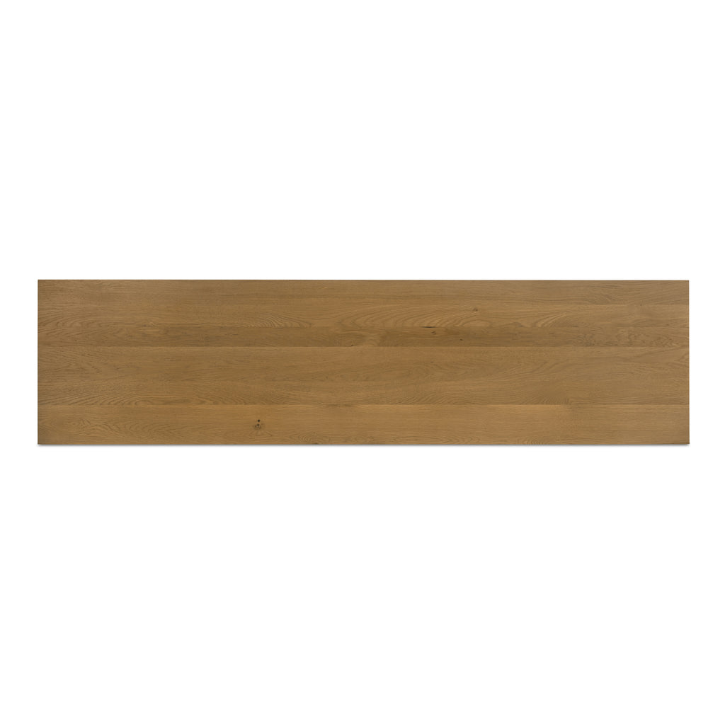 Gia 6 Drawer Dresser Brown