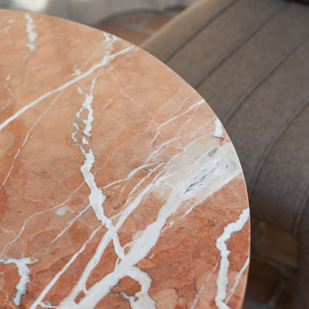 Sage Cafe Table Rosso Alicante Red Marble