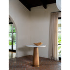 Sage Cafe Table Cosmos Marble