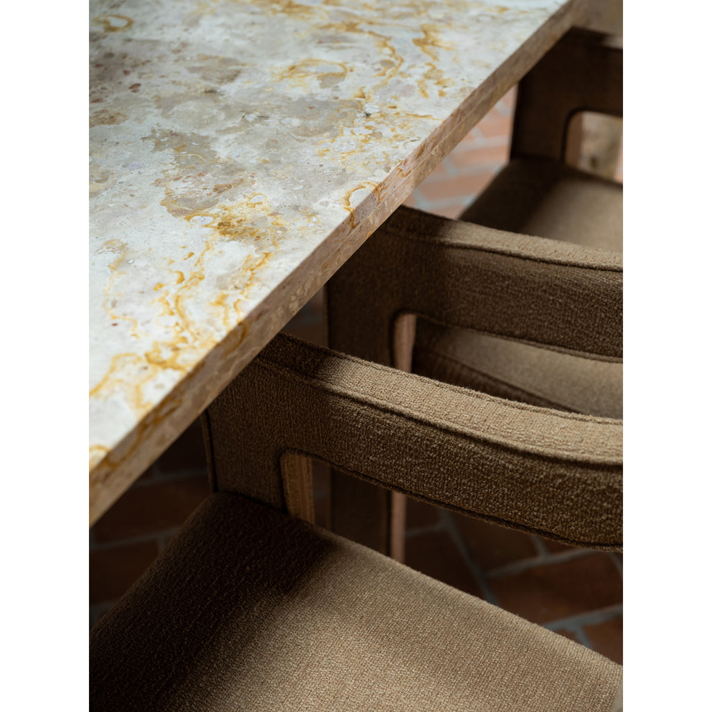 Segment Dining Table Panther Stone Beige