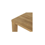 Segment Dining Table Wood Large Heritage Brown