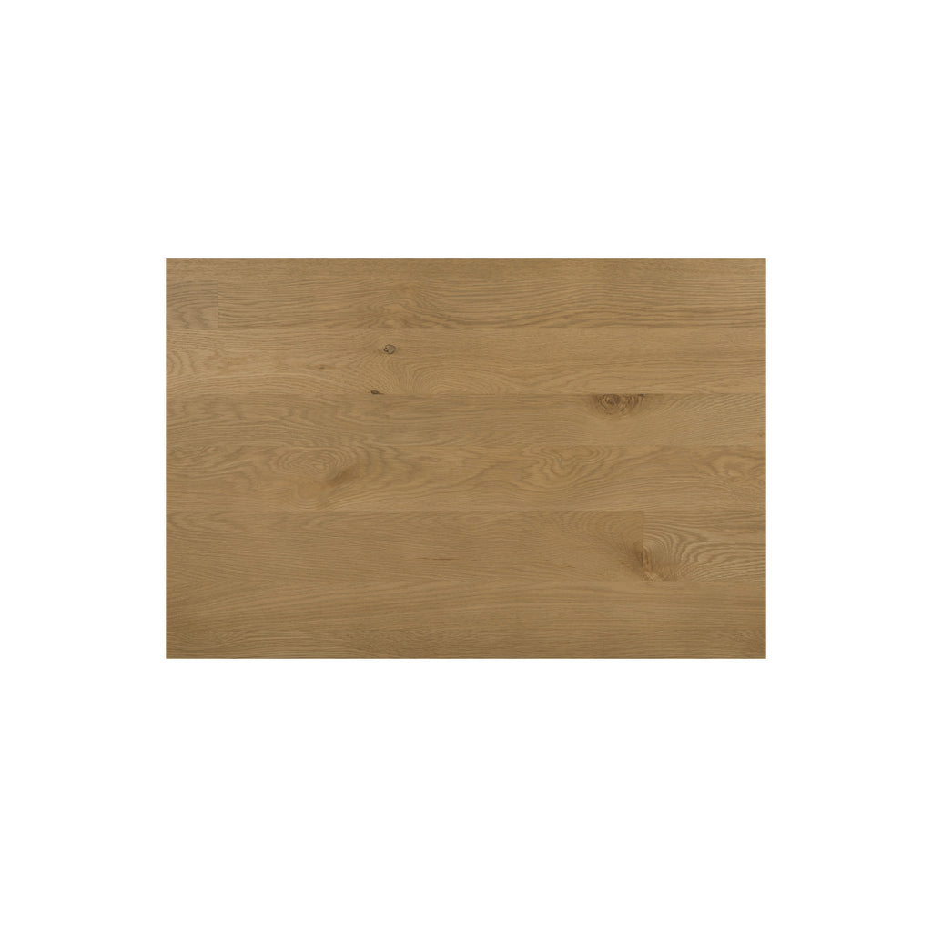 Segment Dining Table Wood Large Heritage Brown