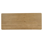 Segment Dining Table Wood Large Heritage Brown