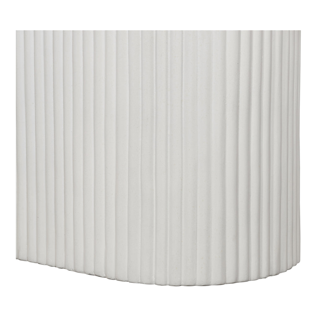 Lyon Outdoor Dining Table White Terrazzo