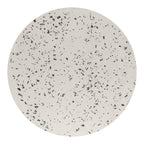 Lyon Outdoor Stool White Terrazzo