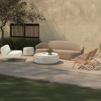 Cosmo Outdoor Coffee Table Off White