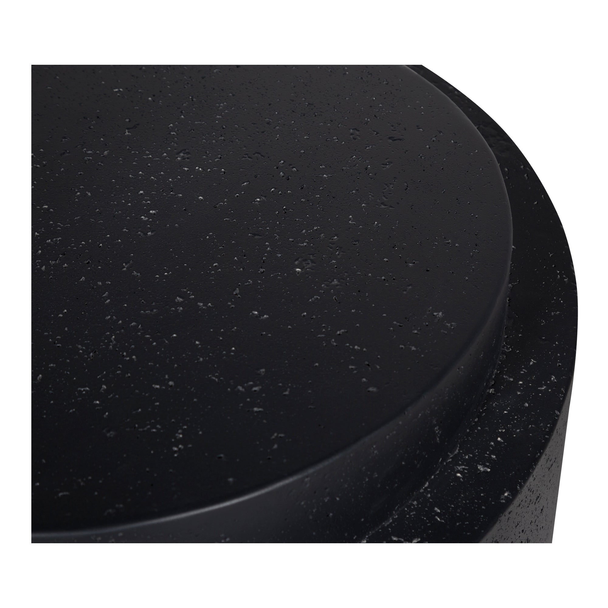 Cosmo Outdoor Accent Table Black