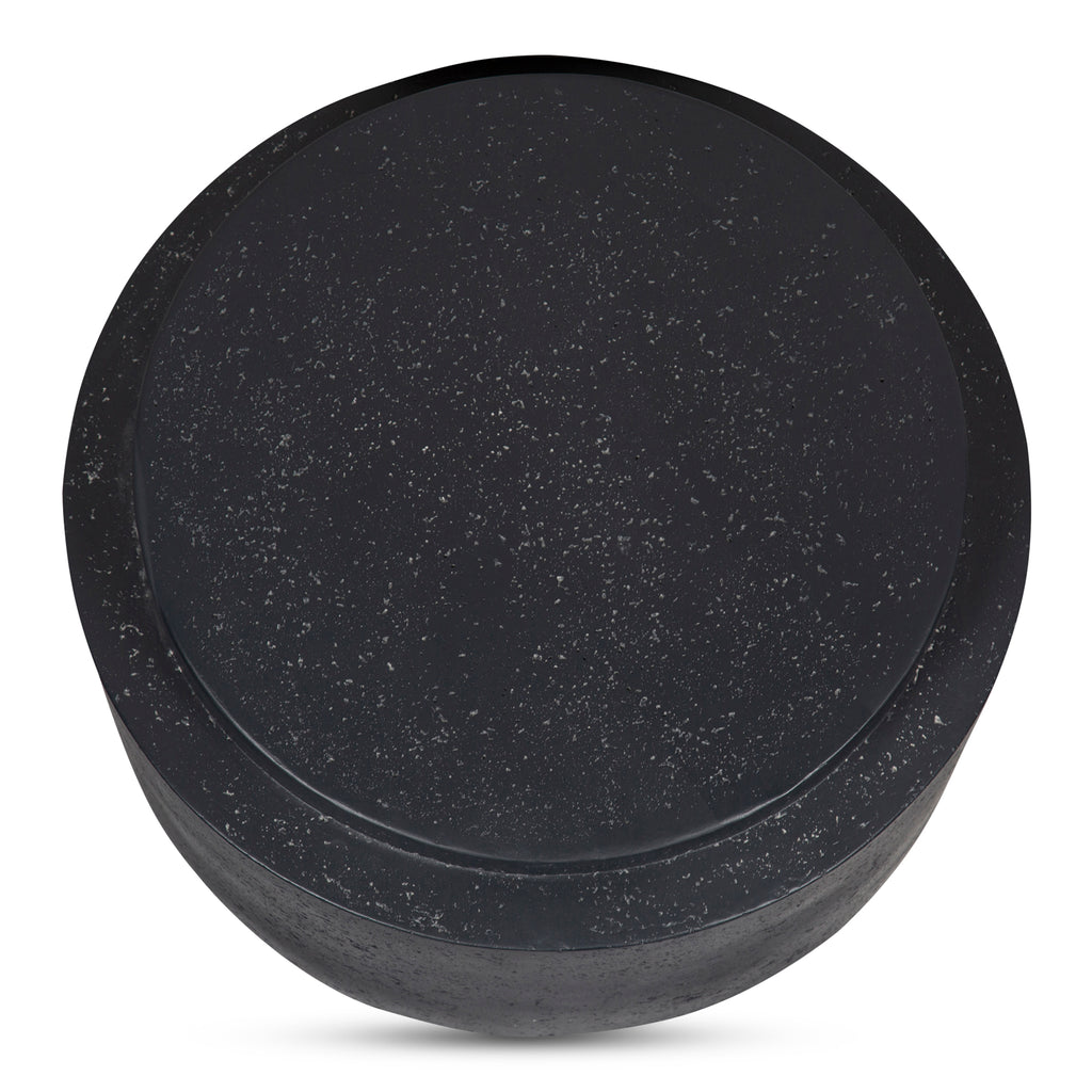 Cosmo Outdoor Accent Table Black