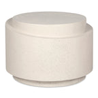 Cosmo Outdoor Accent Table Off White